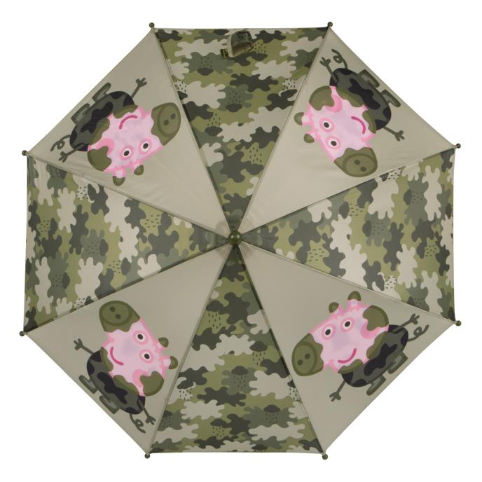 totes® Peppa Pig™ Kids George Pig Camo Walker Umbrella  Extra Image 2